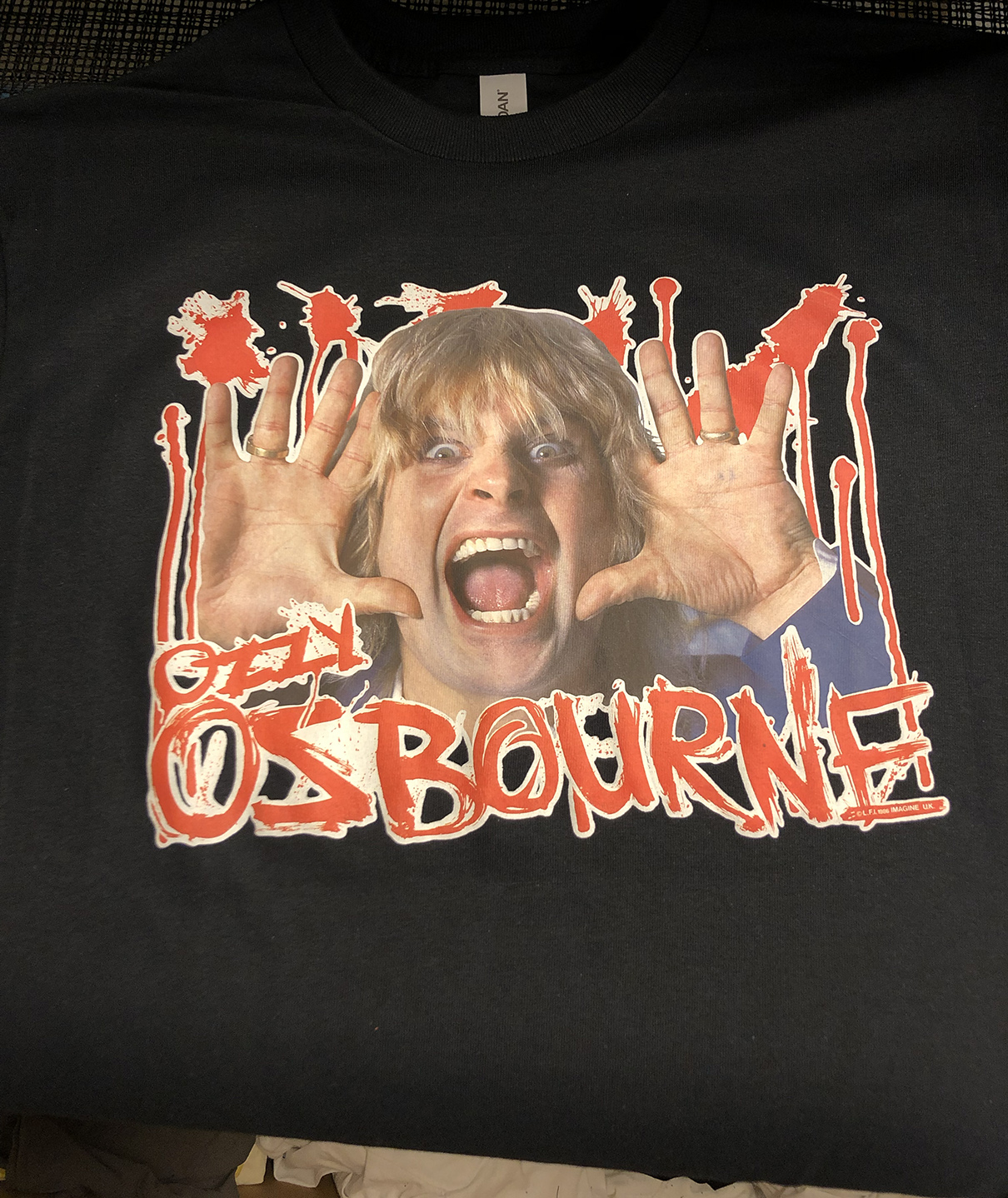 OZZY OSBOURNE - 1986 T-shirt - 3
