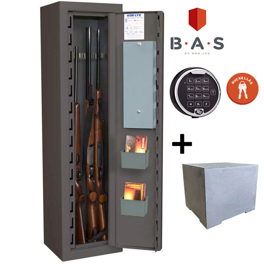 Nor-Lyx Vapenskåp HL5 BAS 150 Plus