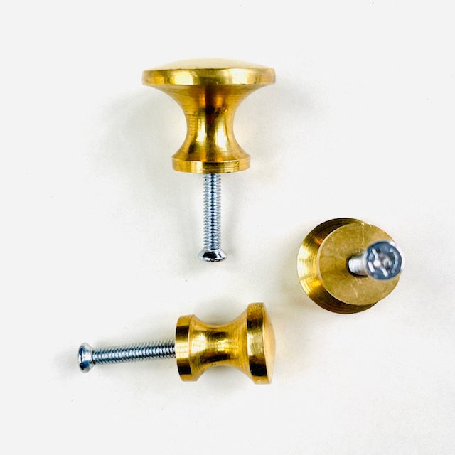 Mässingknopp S-M-L - 2