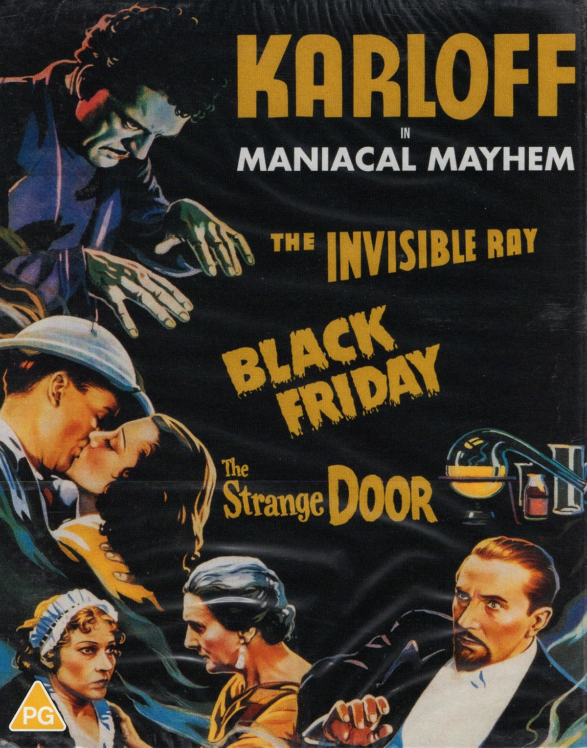 Maniacal Mayhem - Boris Karloff Collection (Limited Edition) (ej svensk text) (Blu-ray)