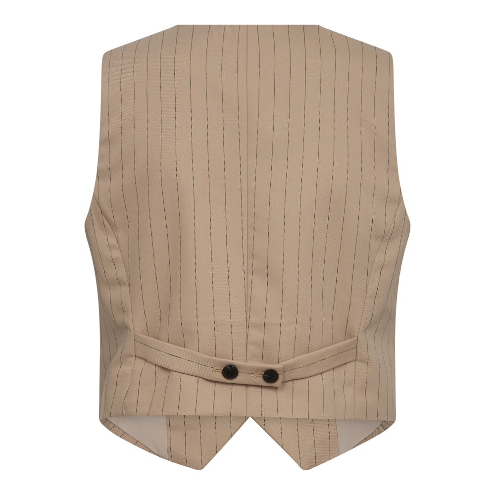 Co´couture - Pima Pin Vest Beige - 3