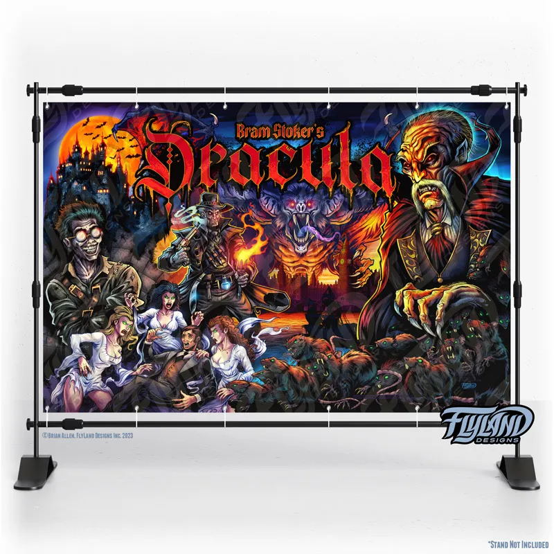Vinyl Banner Large 6(1,8M) ×4 (1,2M) feet - Bram Stoker's Dracula 