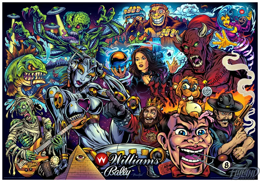 Vinyl Banner Large 6(1,8M) ×4 (1,2M) feet - Williams Mashup VOL 1