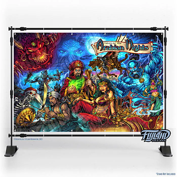 Vinyl Banner Large 6(1,8M) ×4 (1,2M) feet - Tales of Arabian Nights 