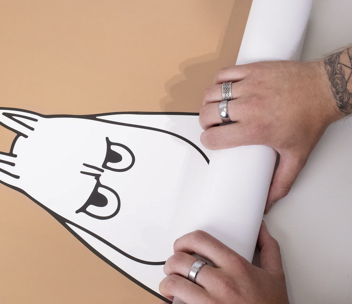 Moomin poster 30x40 cm - Moomintroll Angry - 2