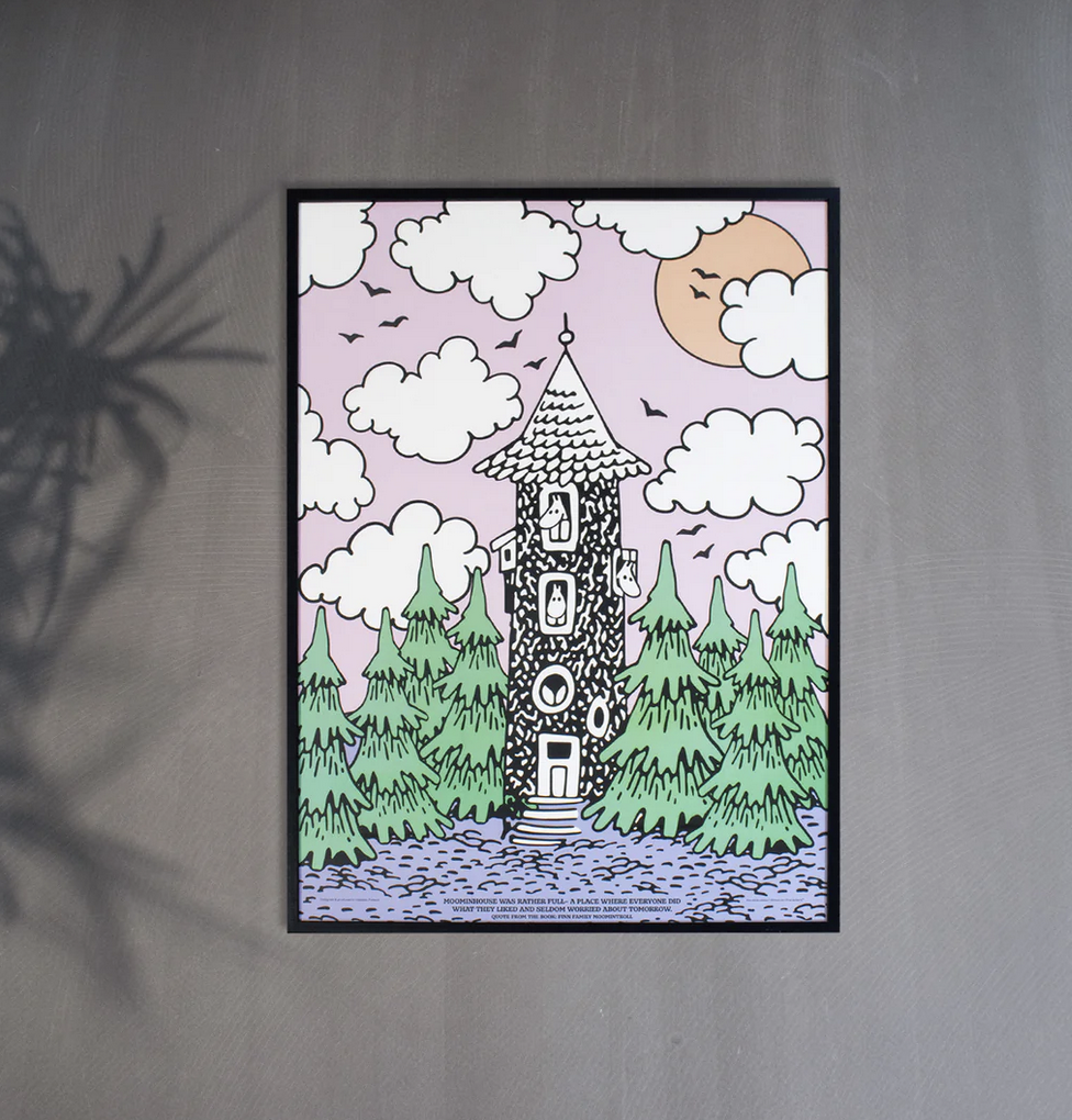 Mumin Affisch 30x40 cm - Mumindalen - 7