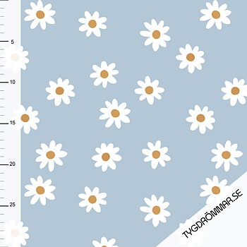 DAISY RIBBED - BABY BLUE