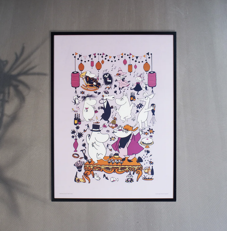 Moomin Poster 30x40 cm - Party - 5