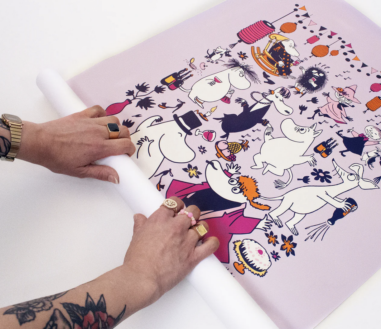 Moomin Poster 30x40 cm - Party - 2