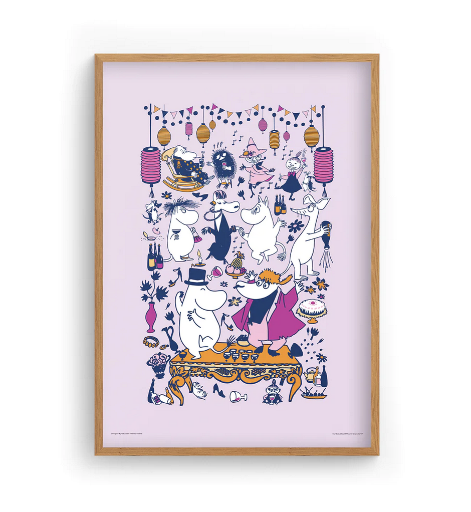 Moomin Poster 30x40 cm - Party