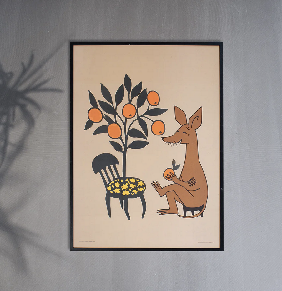 Mumin Affisch 30x40 cm - Sniffs Apelsniner - 4