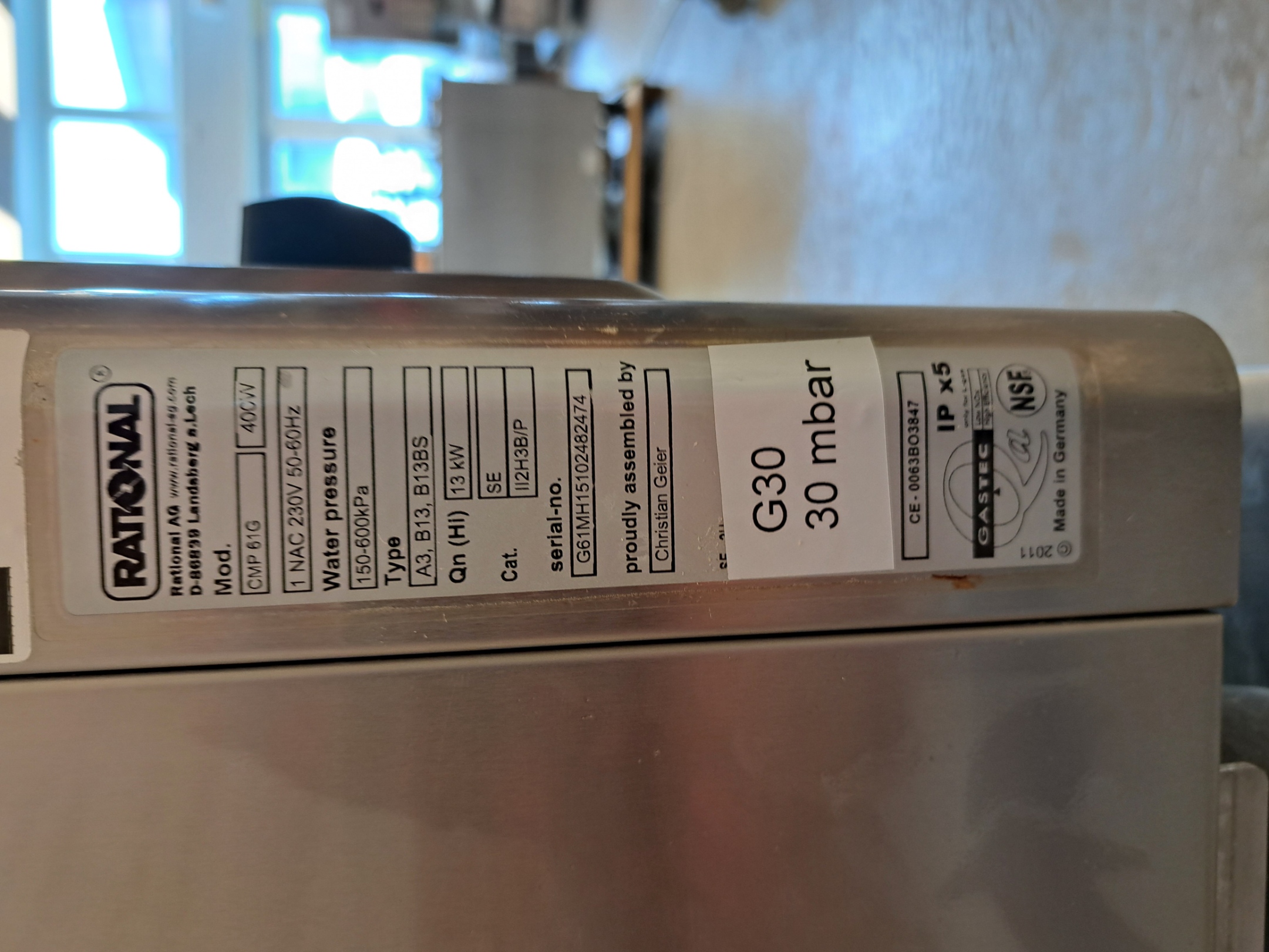 Gasugn - Rational CMP61G WE  - 4
