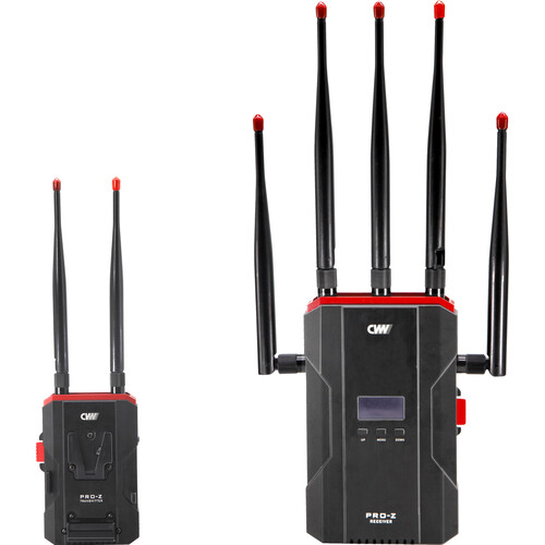 Crystal Video Cvw Pro Z Zero-Delay Wireless Video Transmission Kit - 4