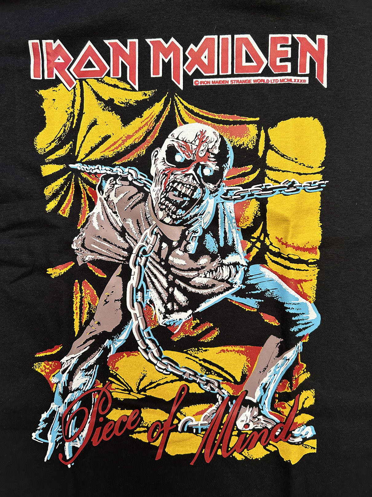 IRON MAIDEN - Piece of Mind T-shirt - 2