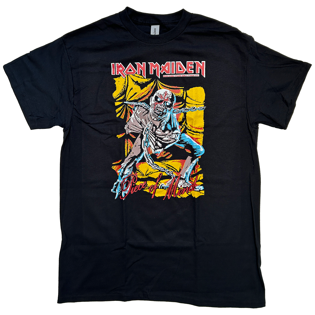 IRON MAIDEN - Piece of Mind T-shirt - TRUST NO ONE RECORDINGS