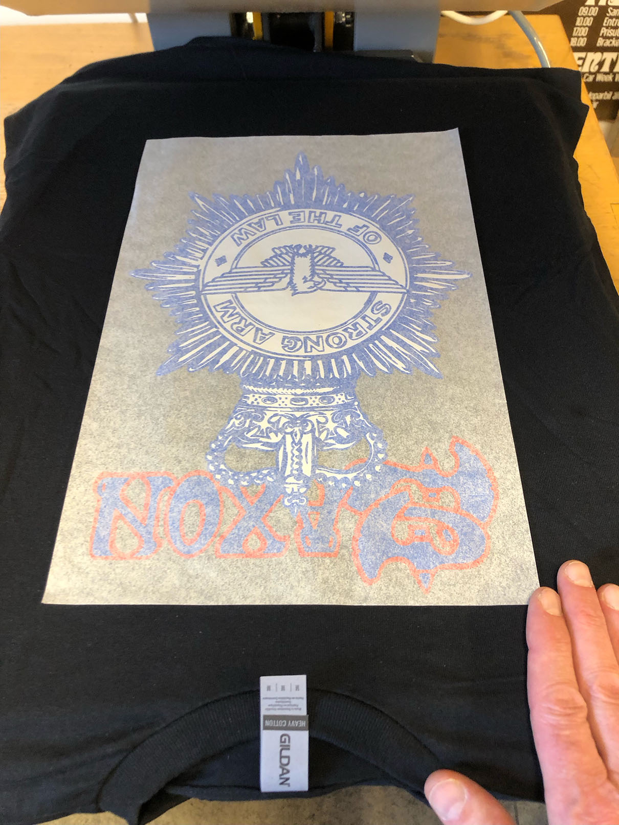 SAXON - Strong Arm of the Law T-shirt - 3