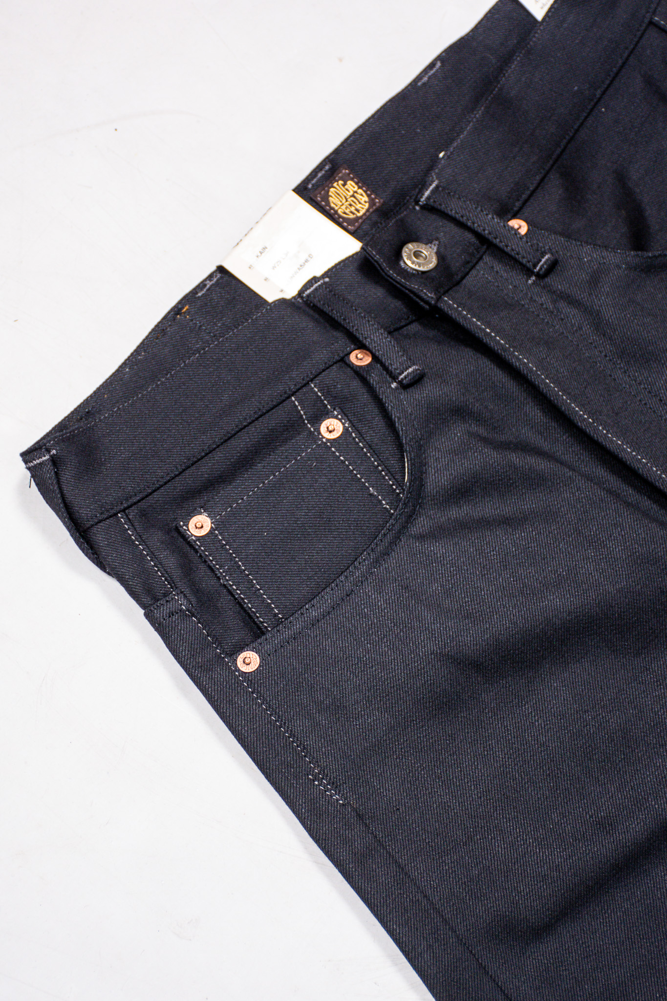 Indigofera - Kain Jeans Gunpowder Black 14oz - 7