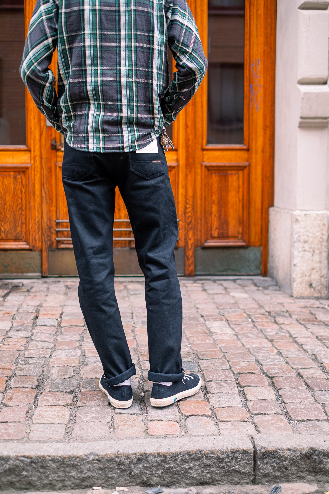 Indigofera - Kain Jeans Gunpowder Black 14oz - 15