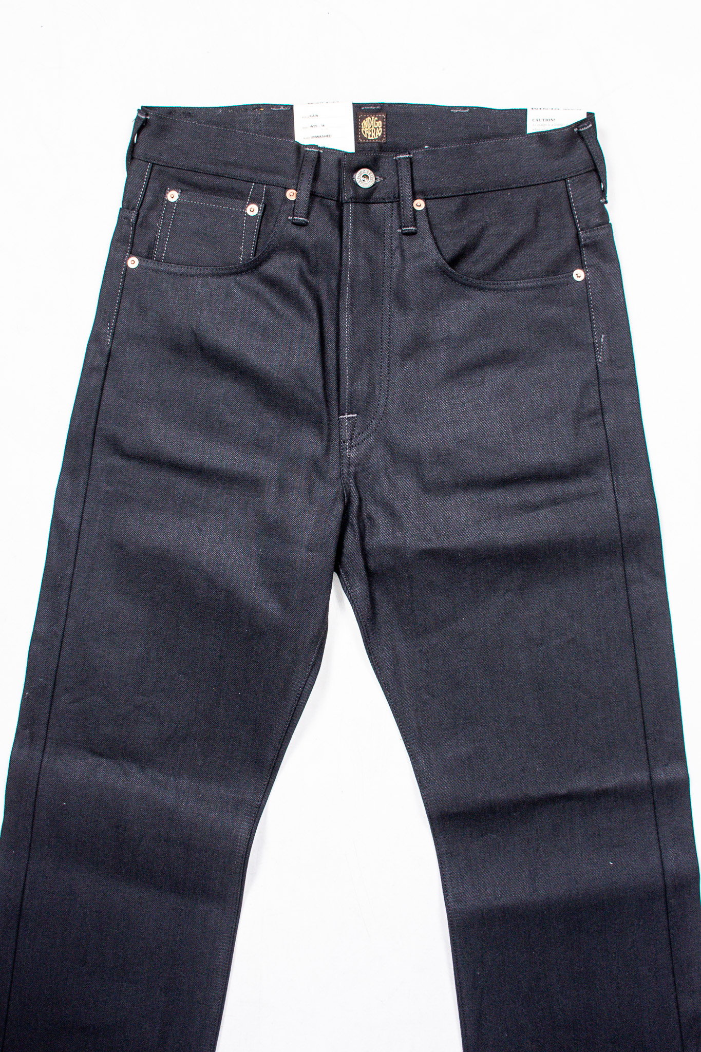 Indigofera - Kain Jeans Gunpowder Black 14oz - 6