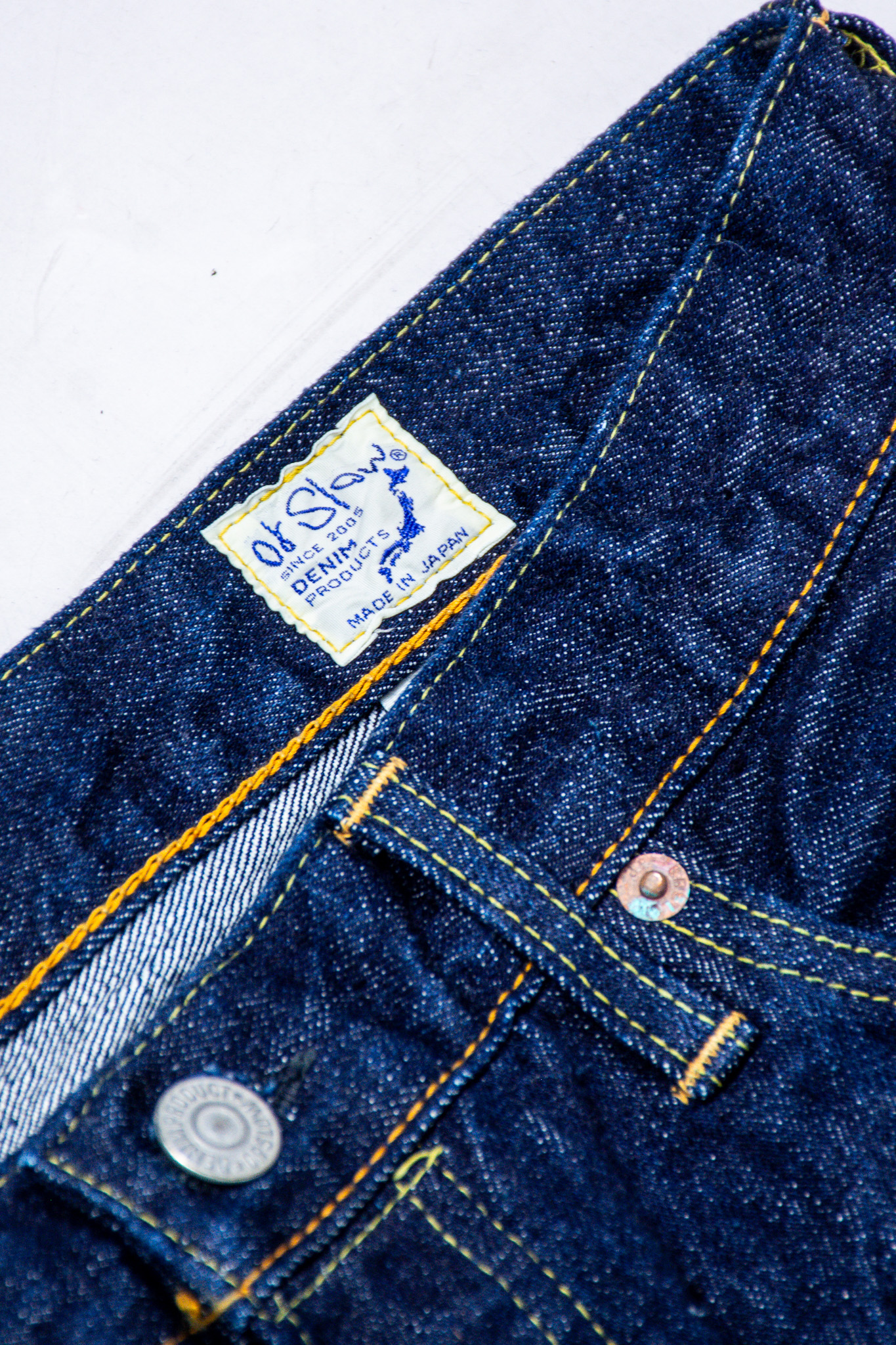 orSlow - 105 Standard Selvedge Denim One Wash - 8