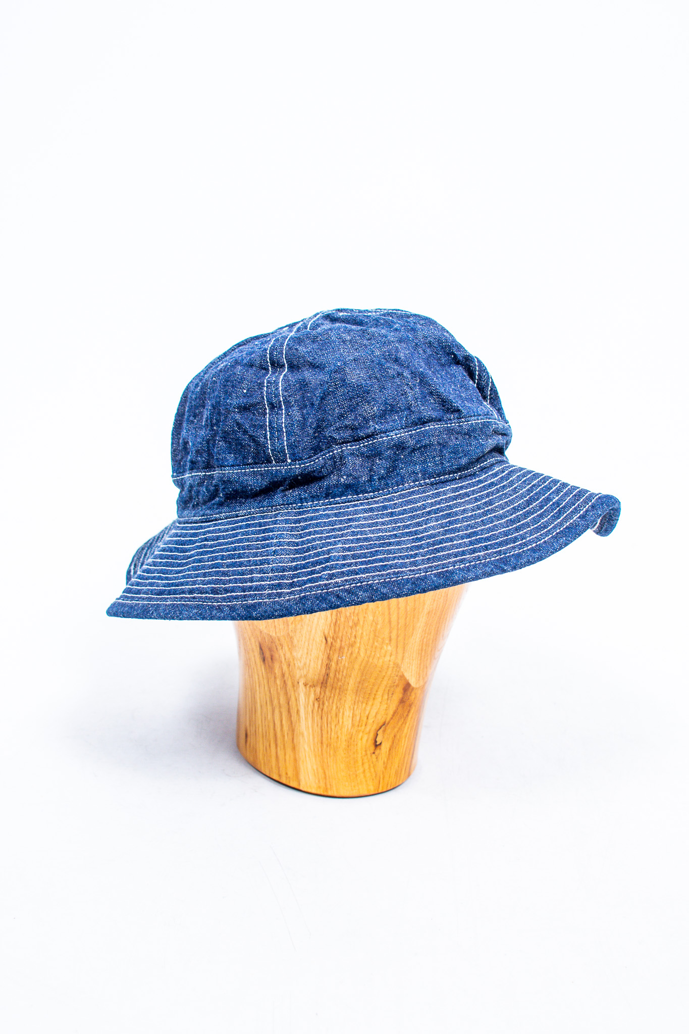 orSlow - US Navy Denim Hat One Wash - Göteborg Manufaktur