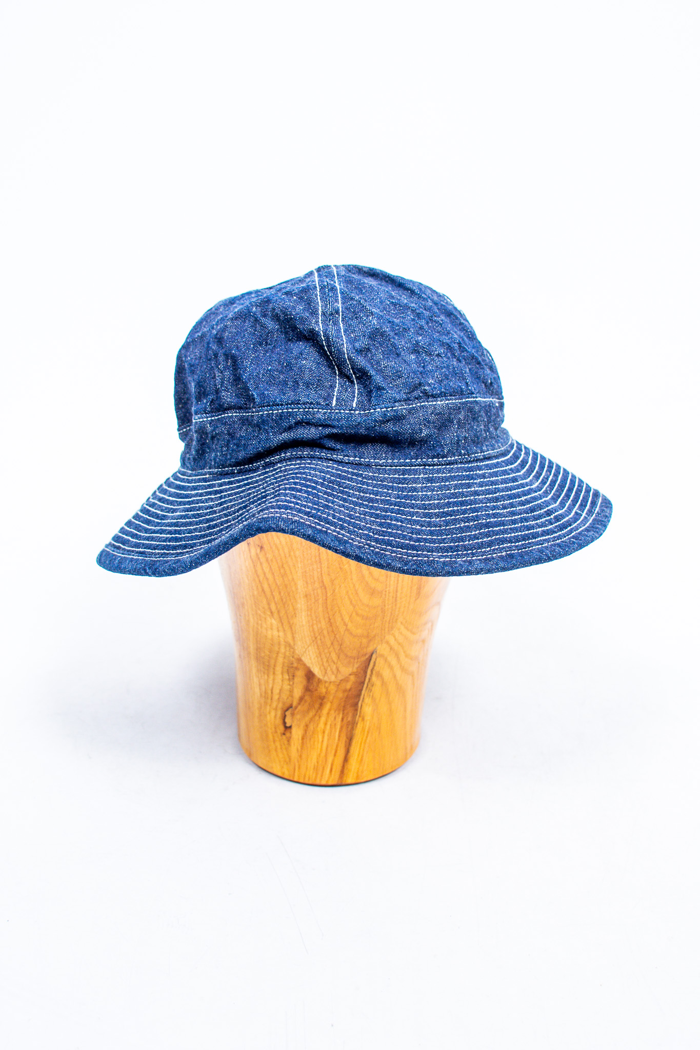 orSlow - US Navy Denim Hat One Wash - Göteborg Manufaktur