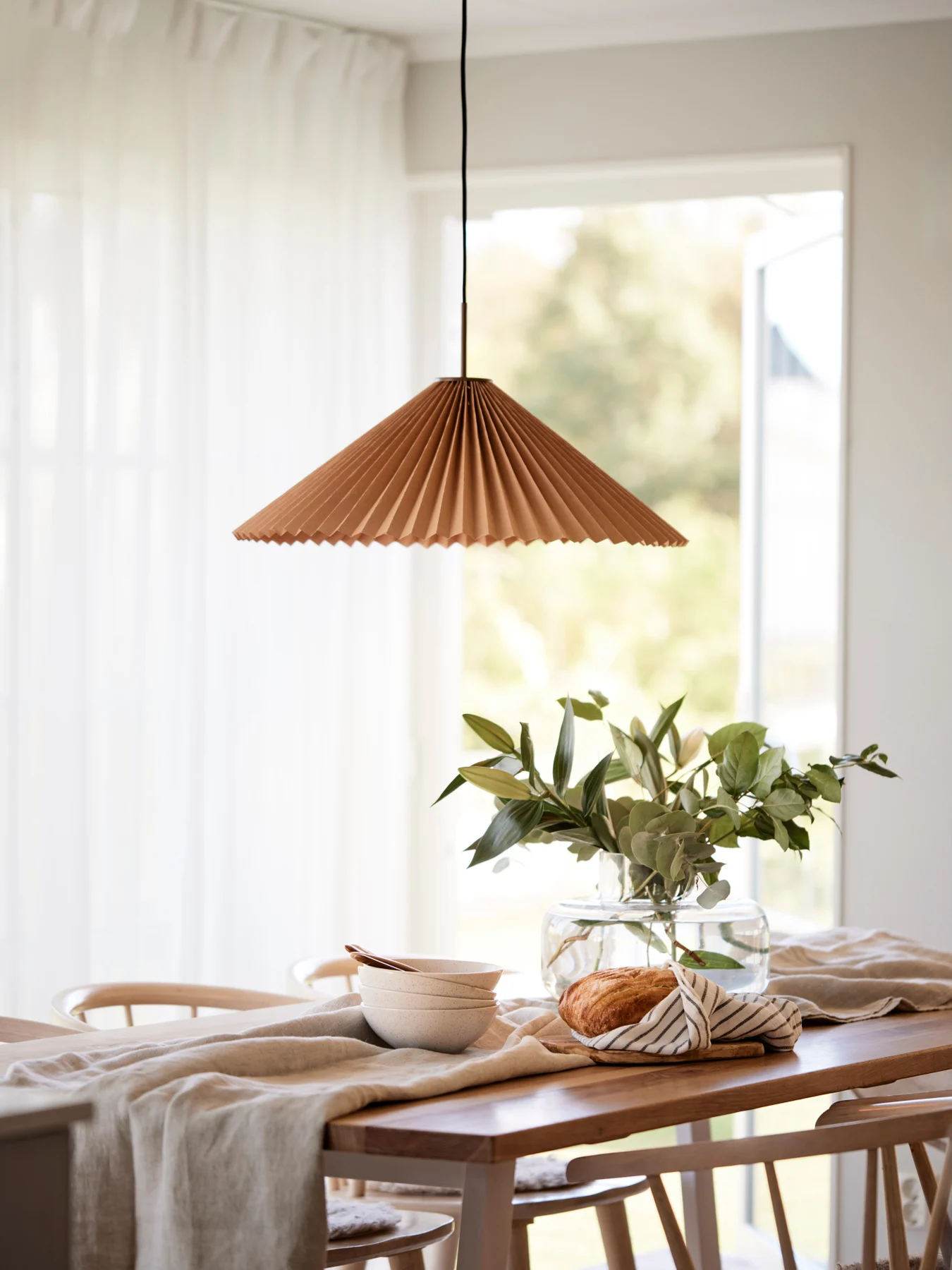 Taklampa Dora Brun 60cm - 3