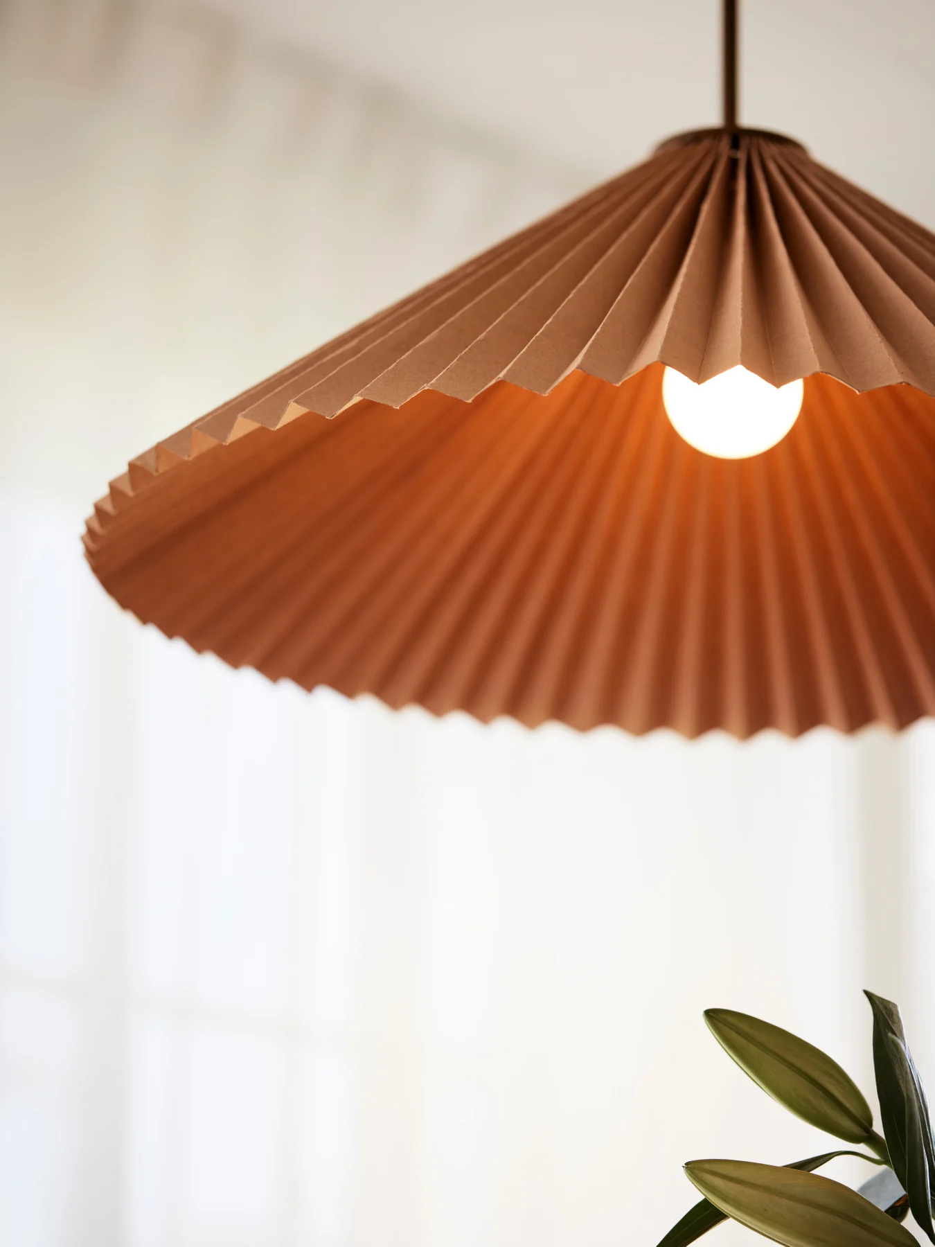 Taklampa Dora Brun 60cm - 4