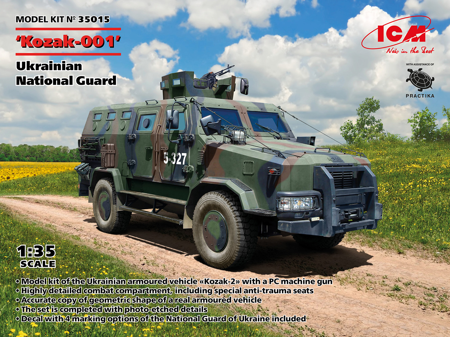 1/35 Kozak-001 Ukrainian National Guard