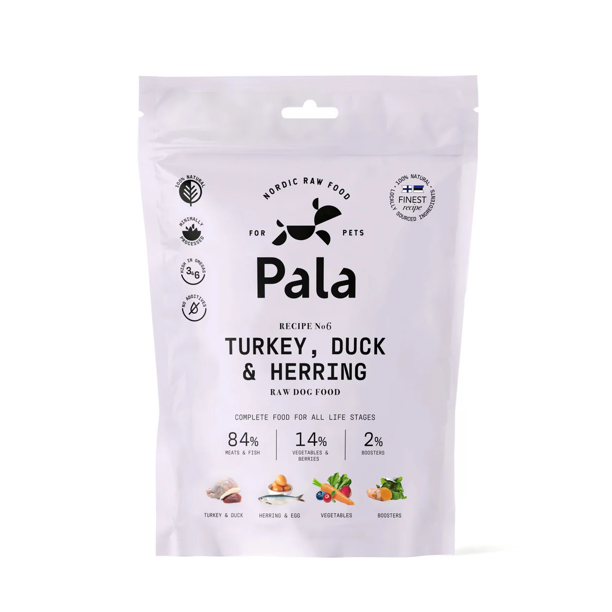 Pala Recept #6 - Kalkon, anka & sill 400 g
