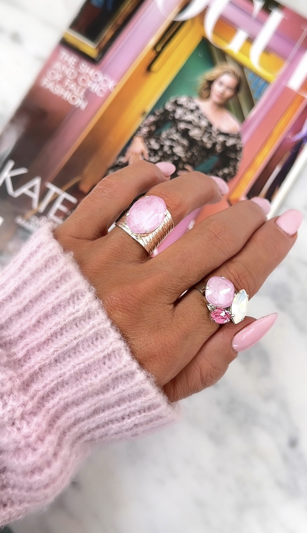 Ring Cleo Soft Rose Ignite Silver - 2