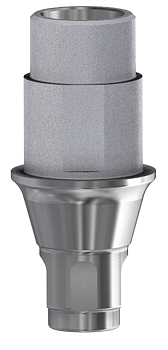 Thin Titanium Base GH1,5 engaging NP for Straumann Bone Level®