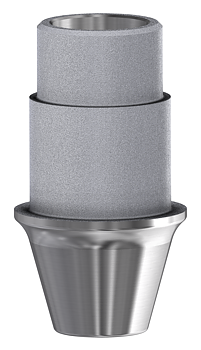 Thin Titanium Base GH1,5 non-engaging NP for Straumann Bone Level®