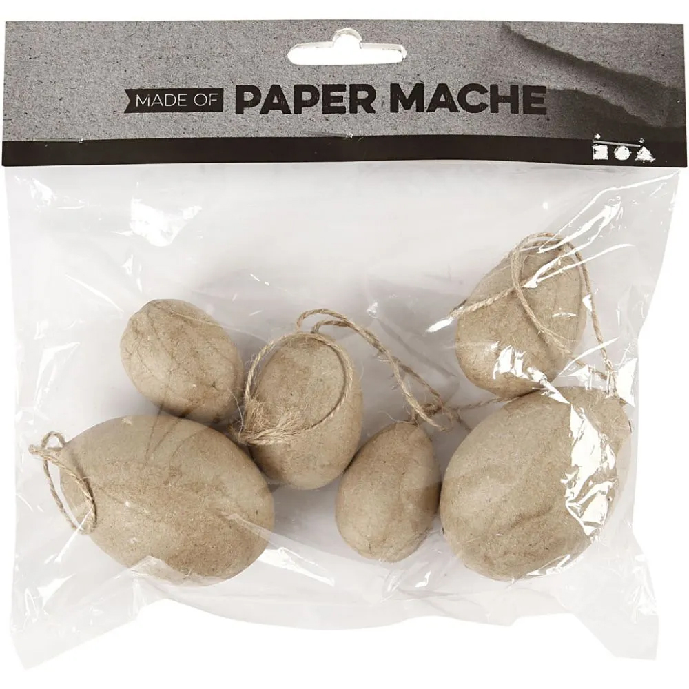 Pappersägg, 6-pack - 3