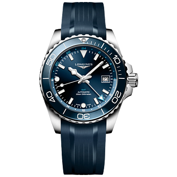 L3.790.4.96.9 Longines Hydroconquest GMT 41 blå
