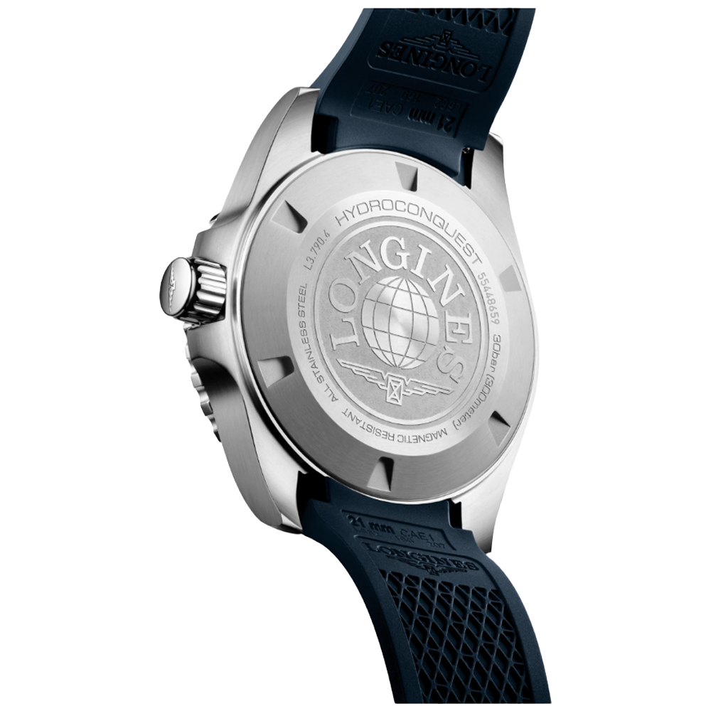 L3.790.4.96.9 Longines Hydroconquest GMT 41 blå