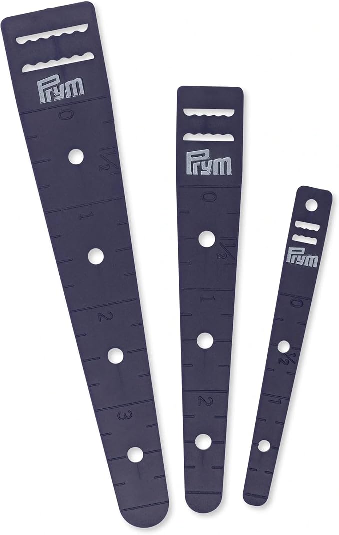 Prym - Bandträdare, 3 pack blå - 2
