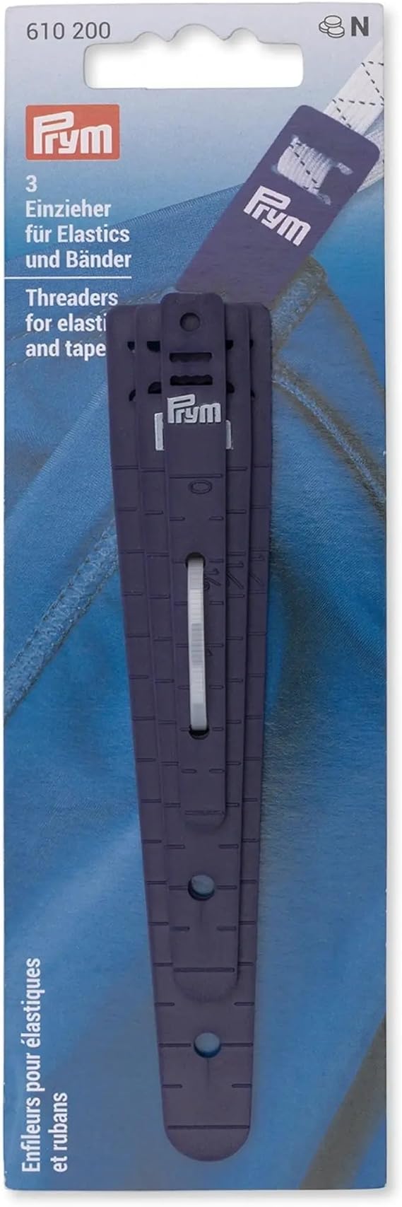 Prym - Bandträdare, 3 pack blå