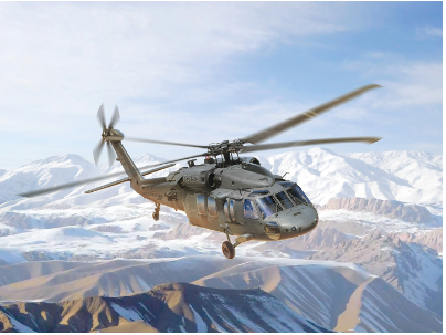 1/48 UH-60A Black Hawk, US Military Transport Helicopter