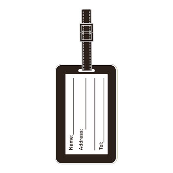 Luggage tag, 3D design, clearcorrect