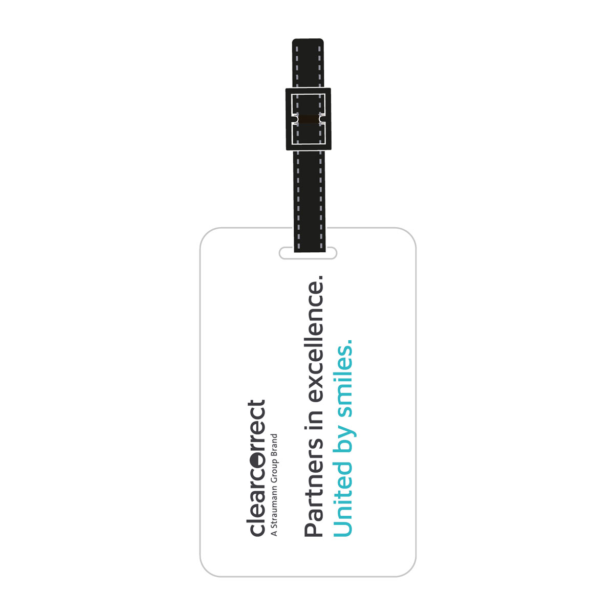Luggage tag, 3D design, clearcorrect