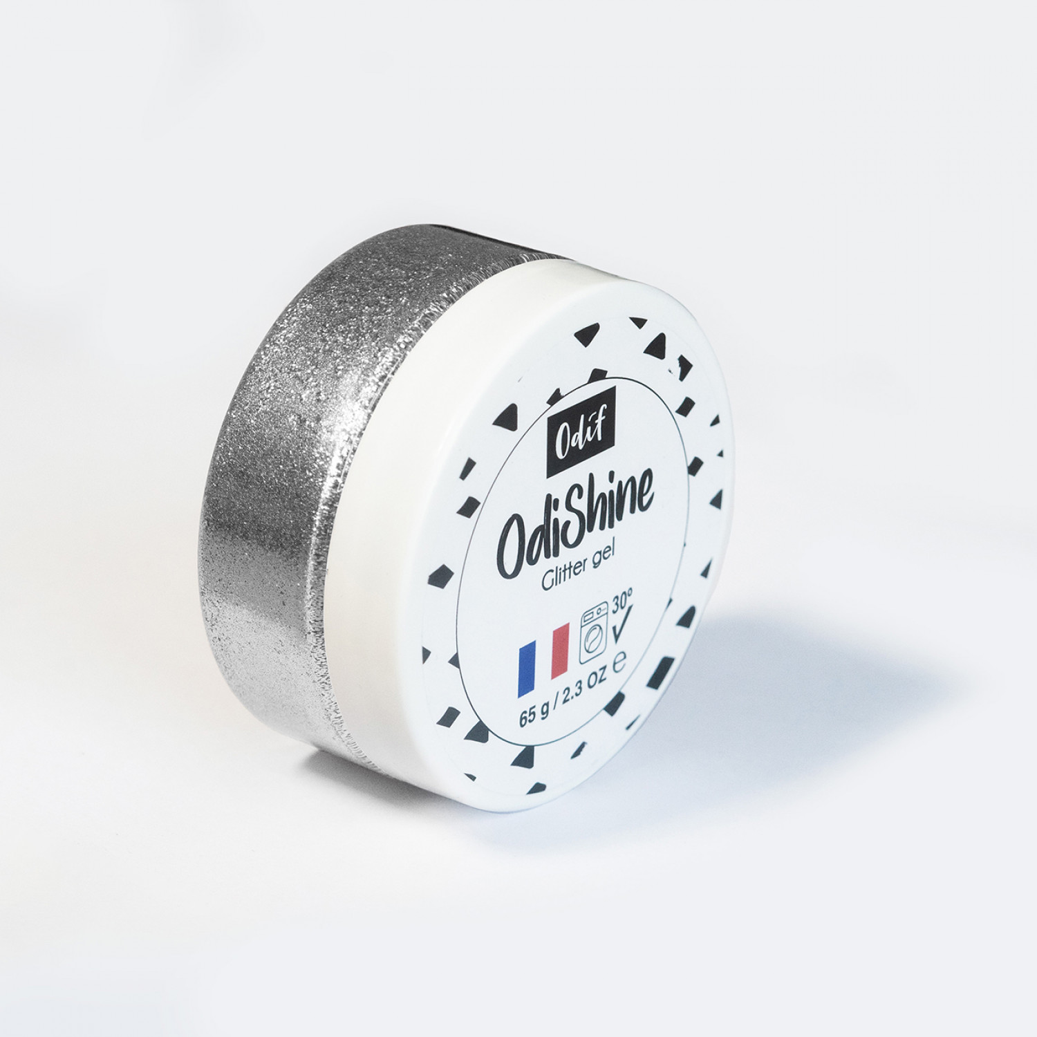 OdiShine -  Glitter Gel - "Diamond" (silver)