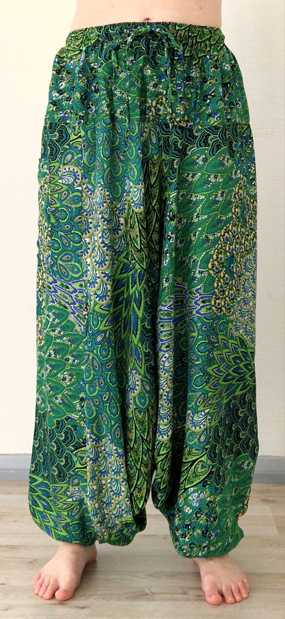  Haremsbyxor - Baggy - Thin Rayon - Med ficka - 3