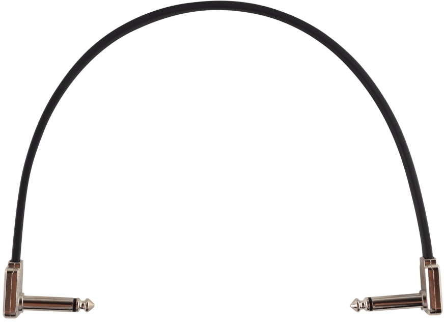 Ernie Ball 6227 30cm Black Flat Patch Cable
