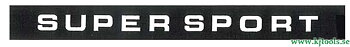 Dekal sidokåpa "SuperSport" 75
