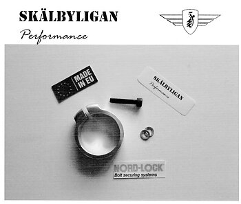 Krökklamma massiv, 36 krök. Skälbyligan.