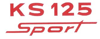 Dekal sidokåpa KS125 71-72