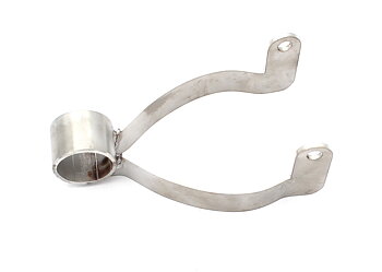 Motorfästebygel övre 125cc. Rostfri.
