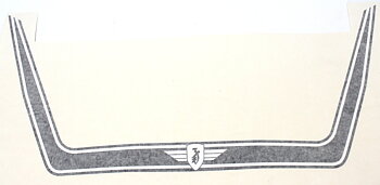 Dekal bakspoiler KS50 80-