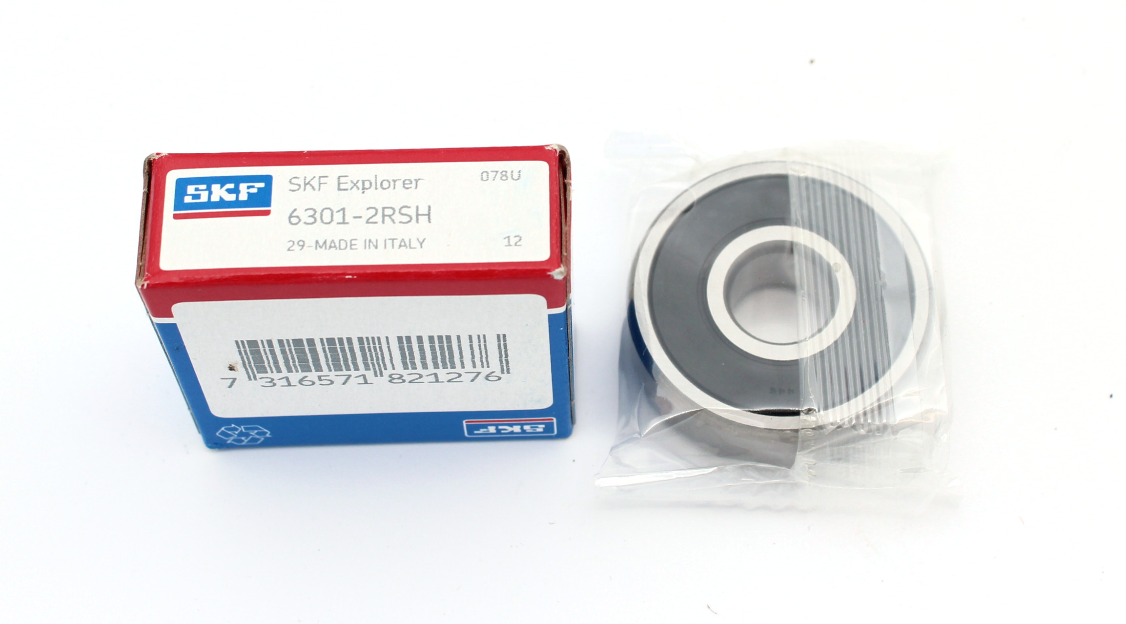 Kullager 6301 2RSH, 12x37x12